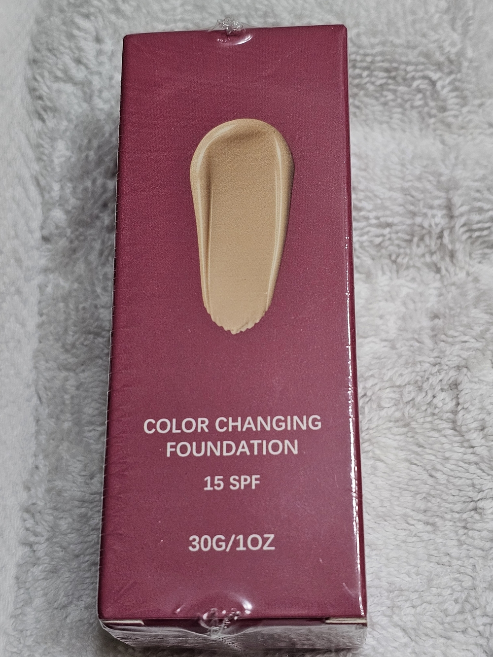 Pearl Color Changing Foundation - Beige Swatch